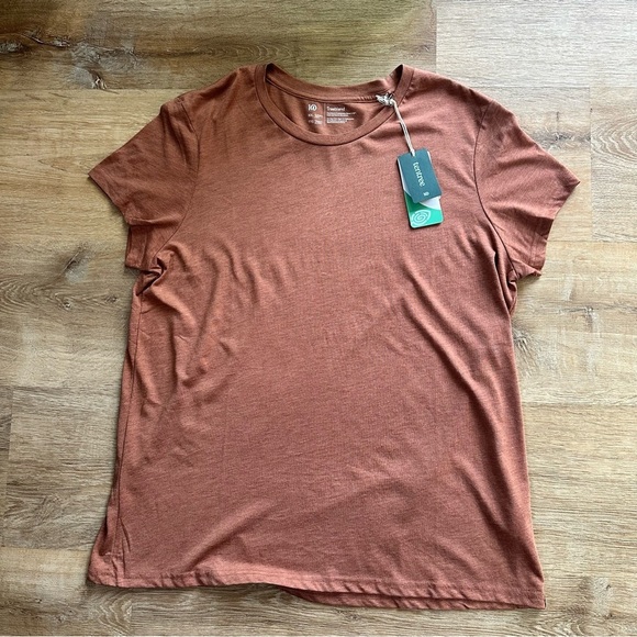 NWT Tentree TreeBlend Classic T-Shirt Women’s XXL Short Sleeve Clay Tile Heather - Picture 4 of 9